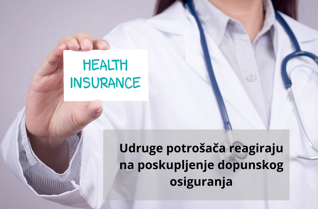 Zajednički dopis udruga za zaštitu potrošača HZZO-u zbog poskupljenja dopunskog osiguranja