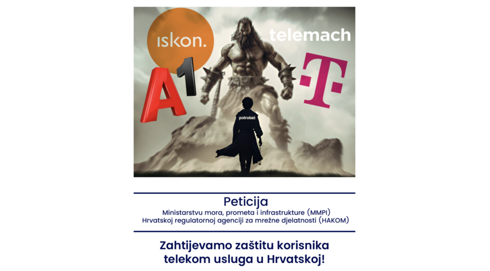 Stop jednostranim poskupljenjima telekoma – potpiši za pravednije ugovore!