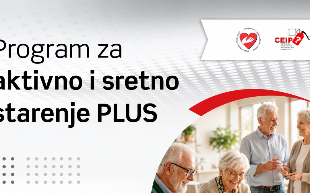 Mjesečni kalendar aktivnosti – Program za aktivno i sretno starenje PLUS