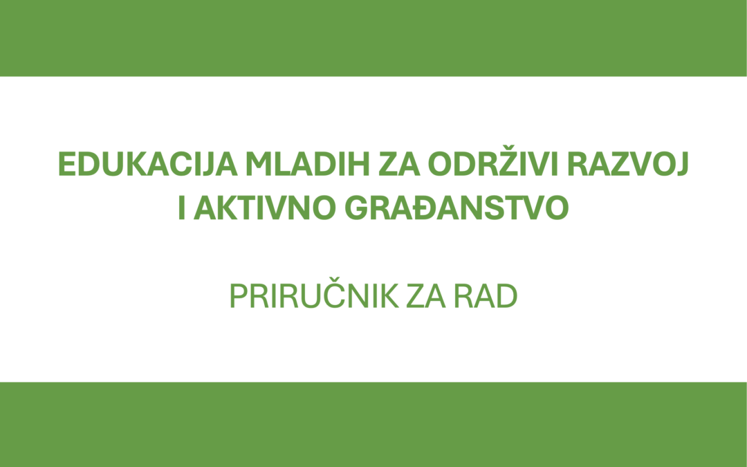 Od istraživanja do edukacije: mladi Trpinje i Bobote uče kako održivost pretvoriti u svakodnevno djelovanje